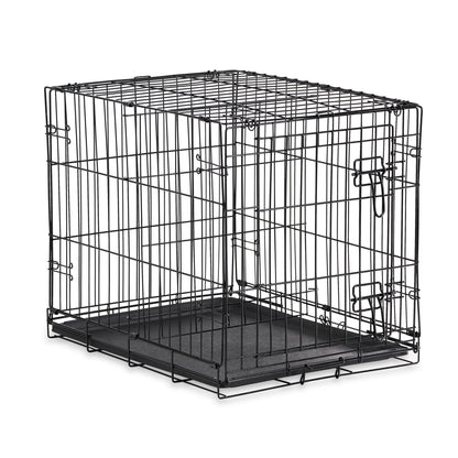 , Single-Door Folding Dog Crate with Divider, Xx-Large, 48"