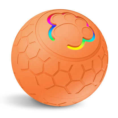 Smart Interactive Dog Ball Toy Rechargeable Automatic Rolling Ball with 2 Modes Motion Activated Remote Control Dog Toys